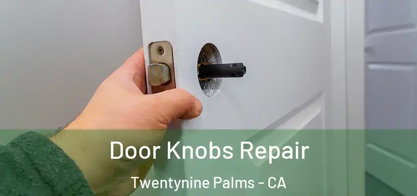 Door Knobs Repair Twentynine Palms - CA